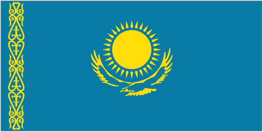 Flag of Kazakhstan