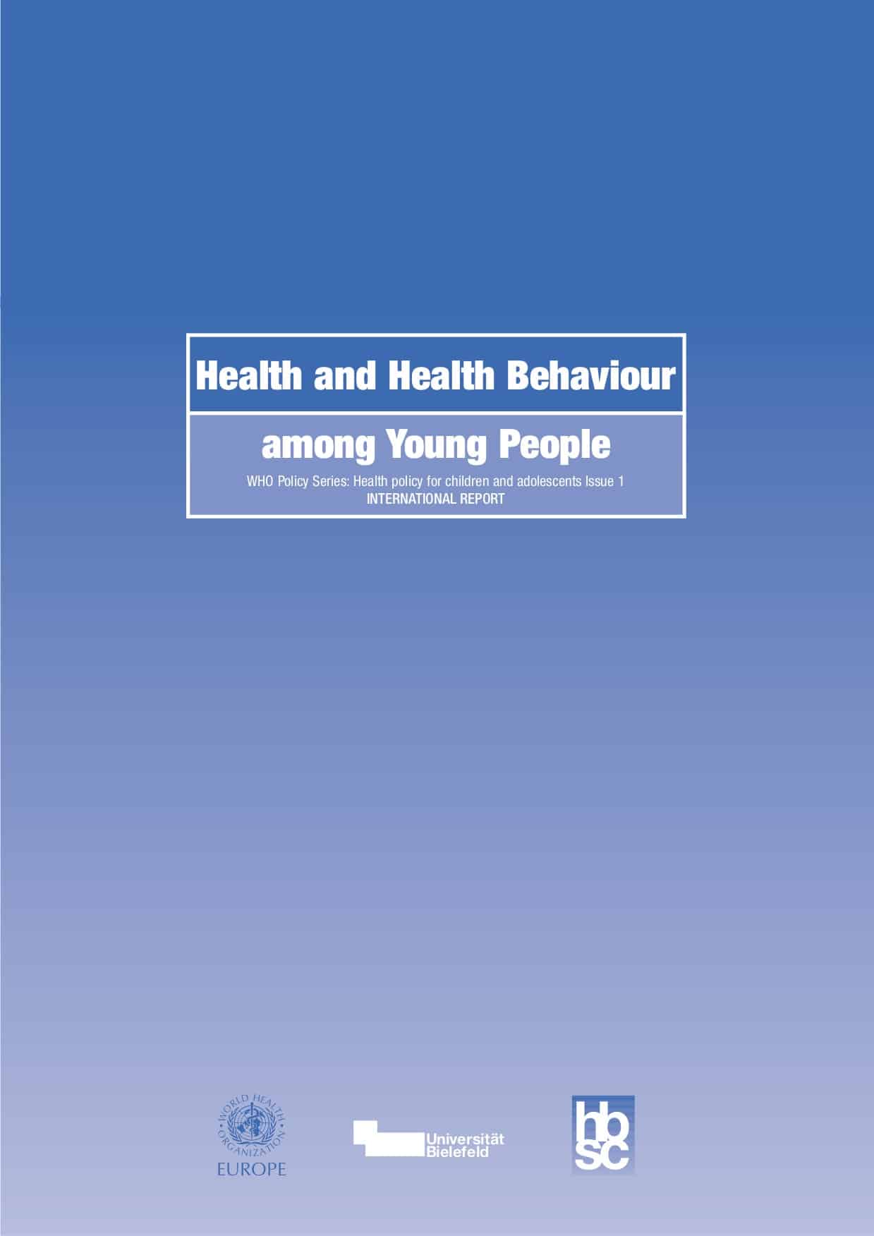 Cover page of the report