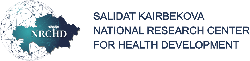 Logo for Salidat Kairbekova National Research Center for Health Development of the Ministry of Health of the Republic of Kazakhstan